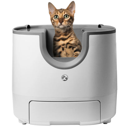Litière automatique pour chat – autonettoyante, silencieuse et sans odeur – TeckFuroo