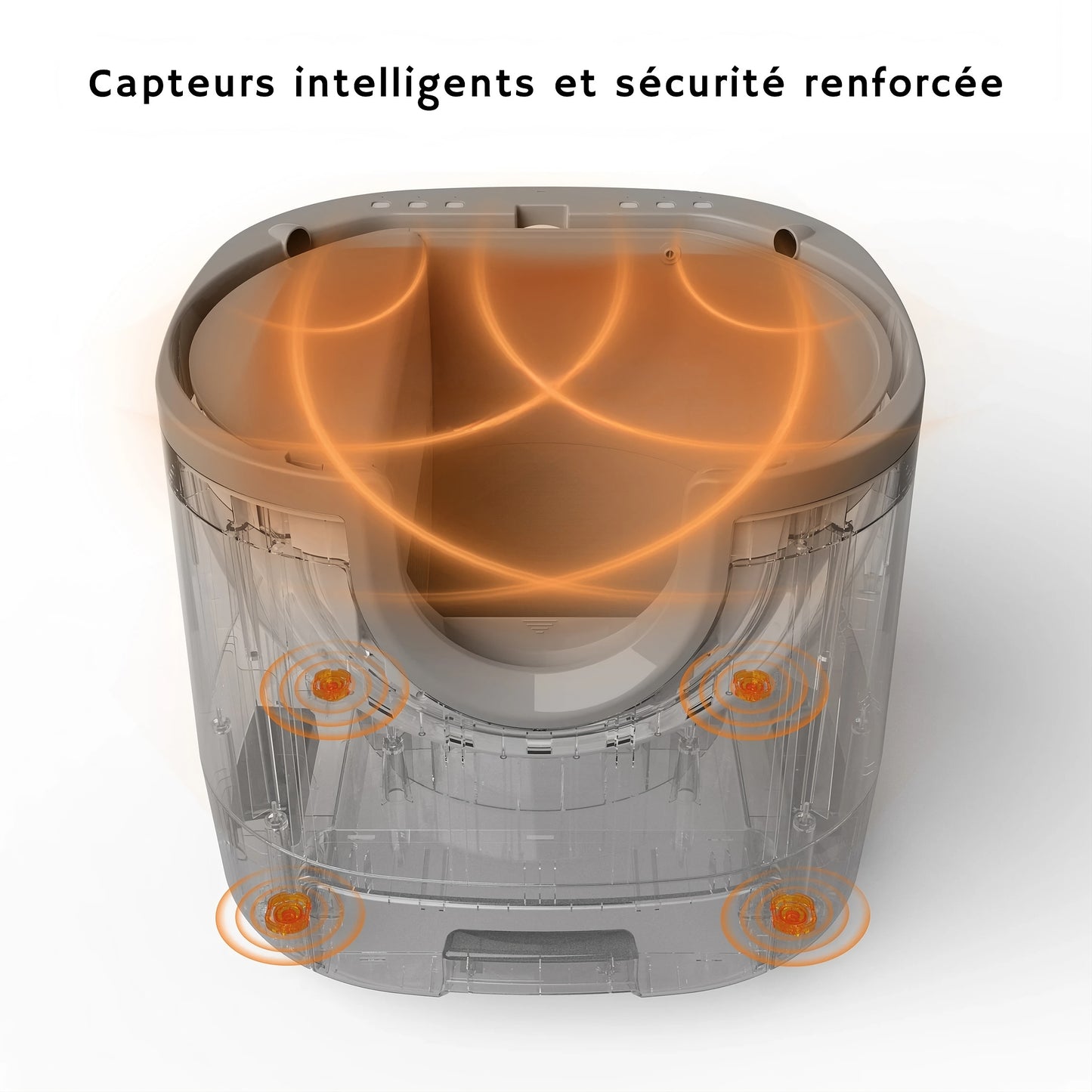 Litière automatique pour chat – autonettoyante, silencieuse et sans odeur – TeckFuroo