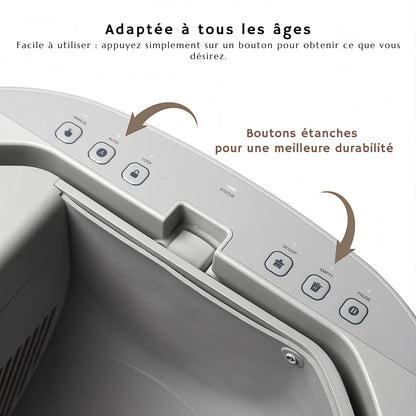 Litière automatique pour chat – autonettoyante, silencieuse et sans odeur – TeckFuroo